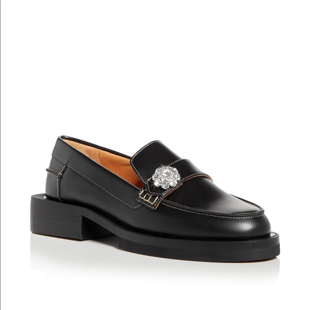 GANNI JEWEL LOAFERS